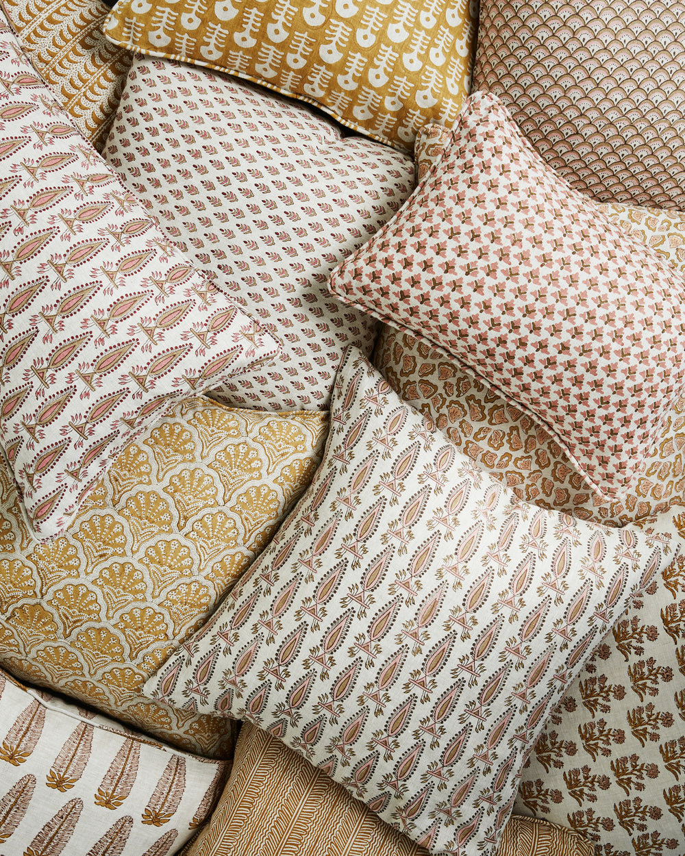 St Tropez Saffron Cushion