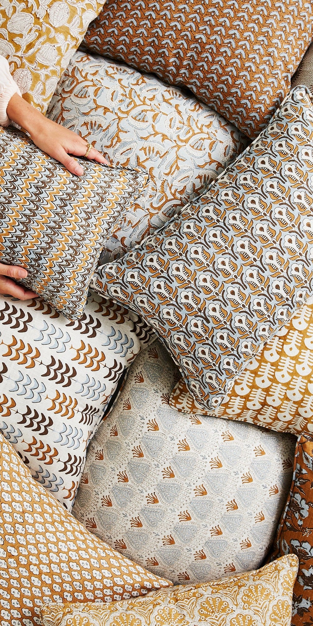 Zambia Sahara Cushion in - Cushions - Walter G Australia