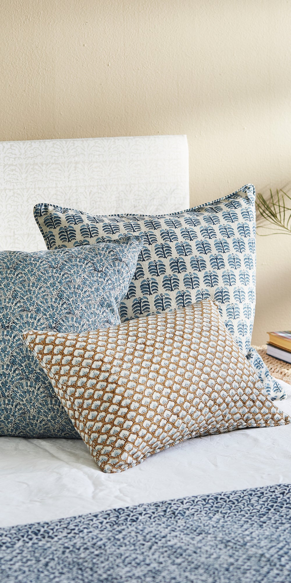 Hera Azure Cushion
