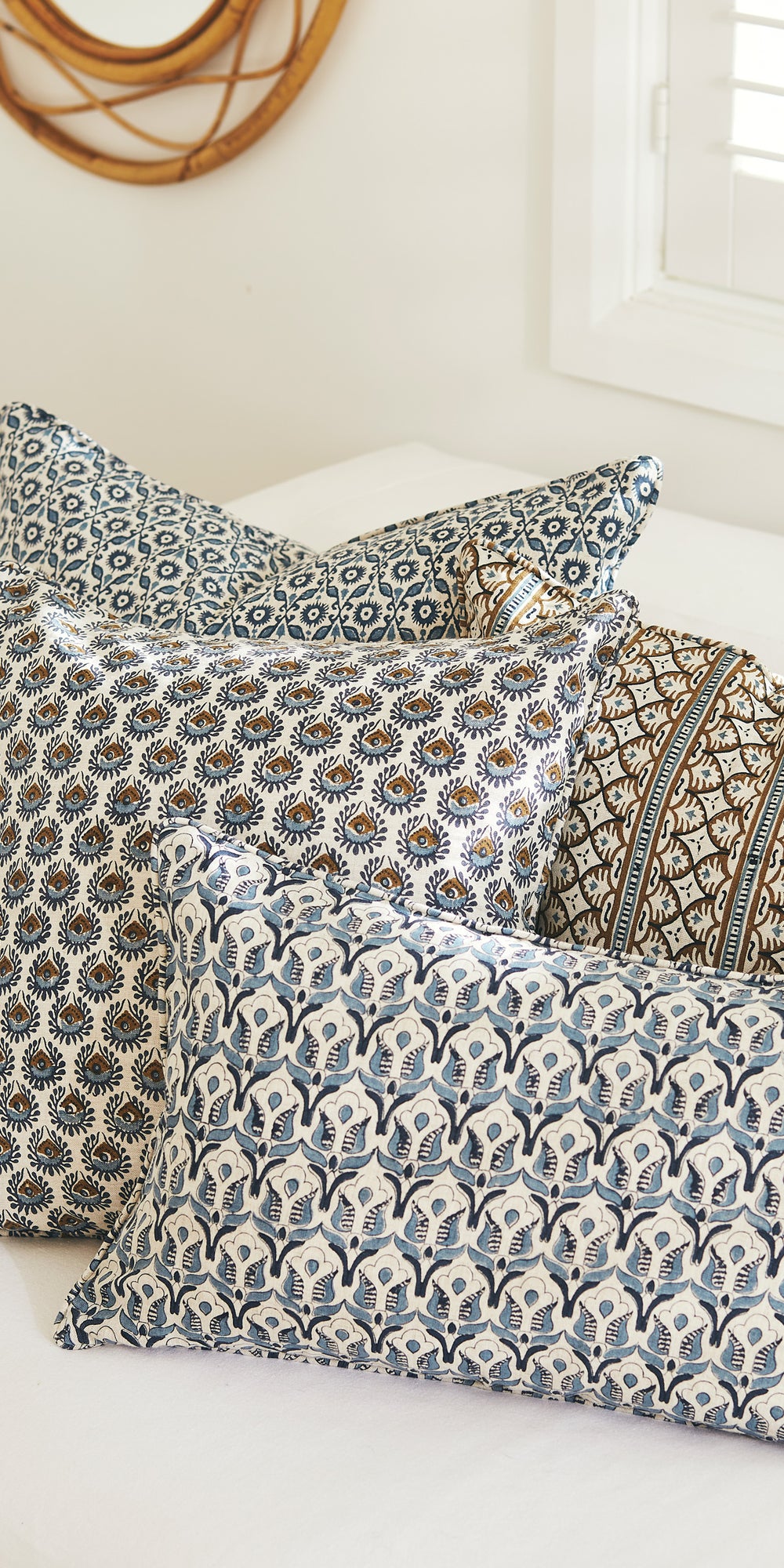 Lyon Tobacco Cushion in - Cushions - Walter G Australia