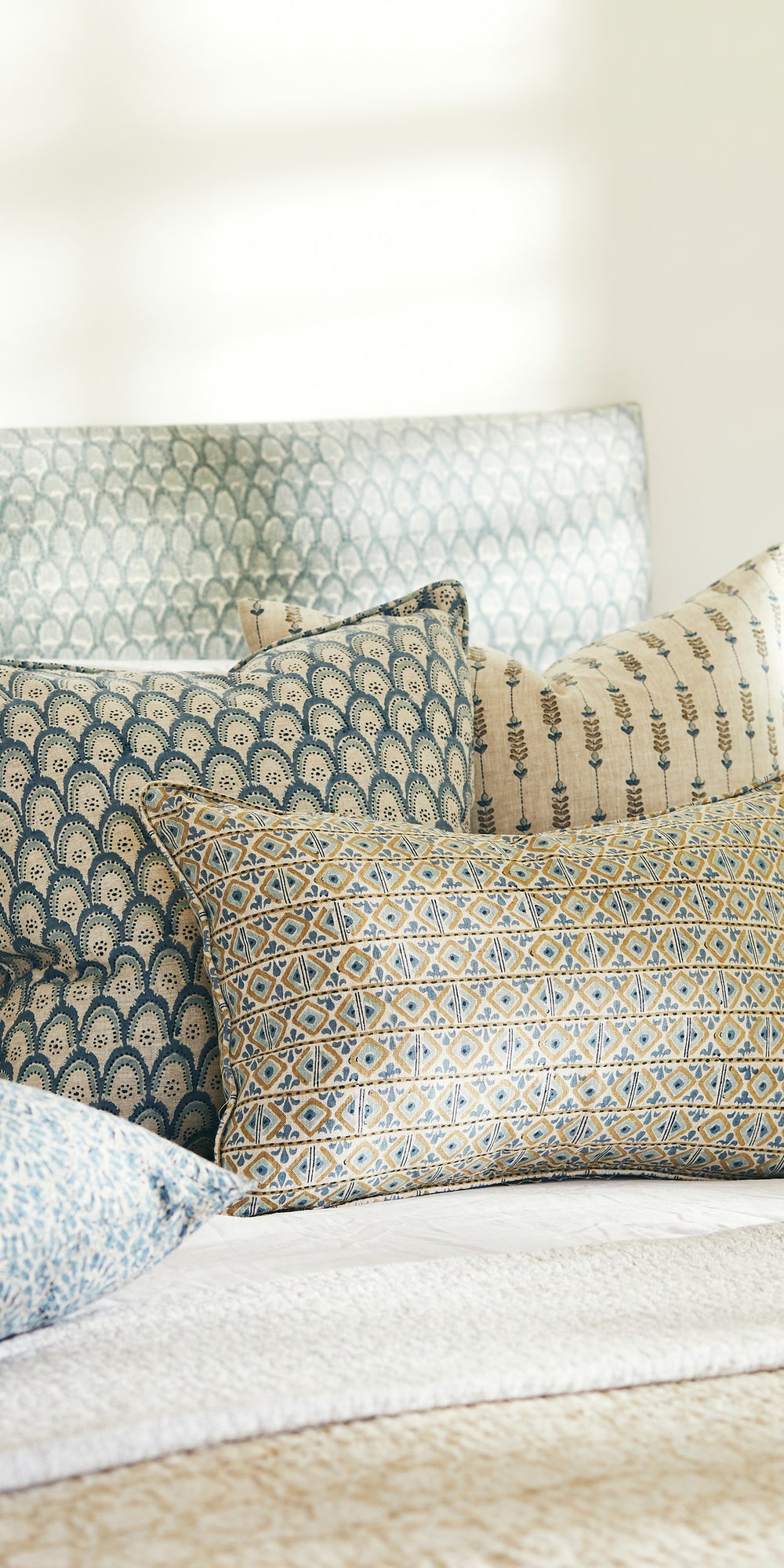 Geneva Fresh Azure Cushion in - Cushions - Walter G Australia