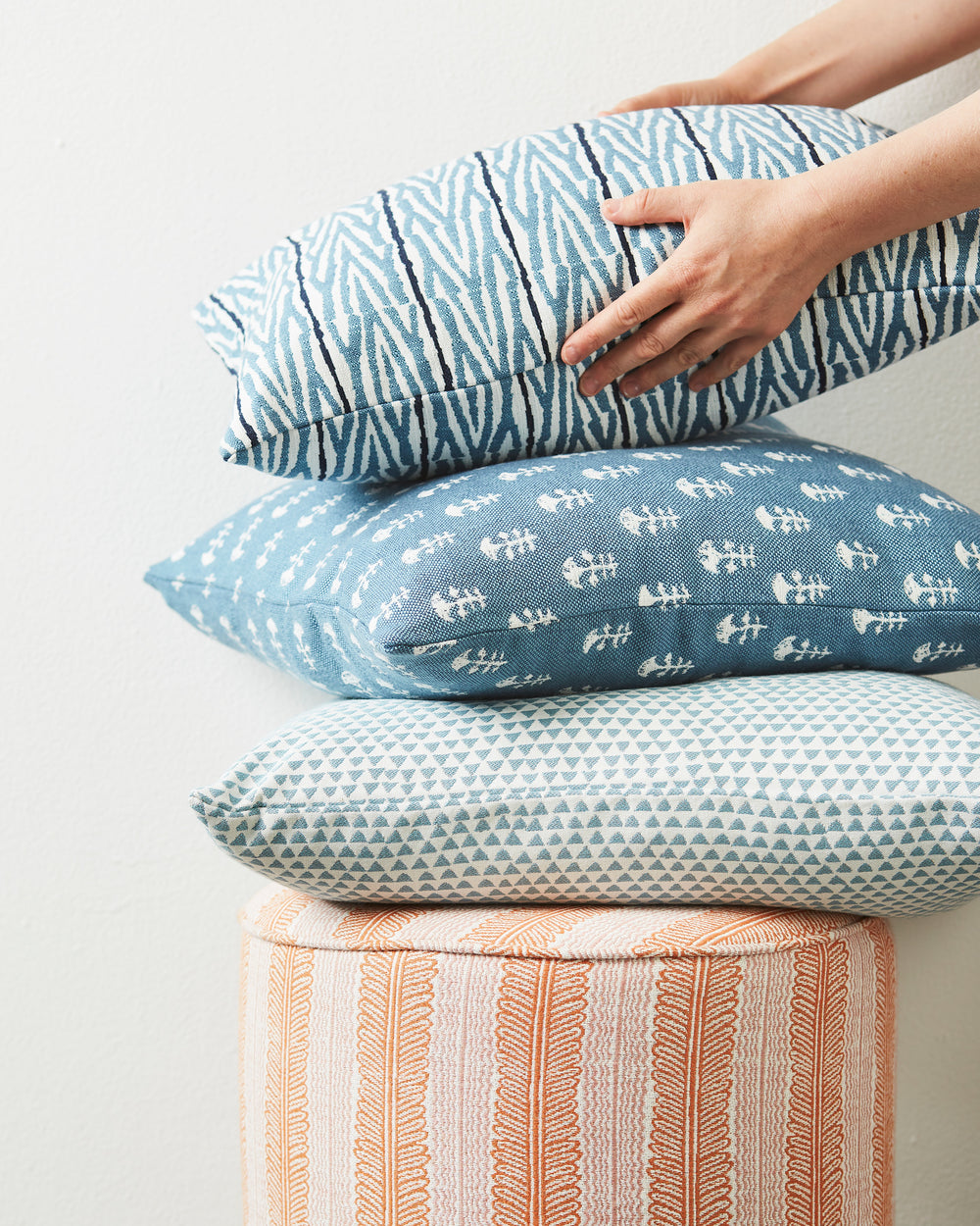 Yukka Sky Blue Outdoor Cushion