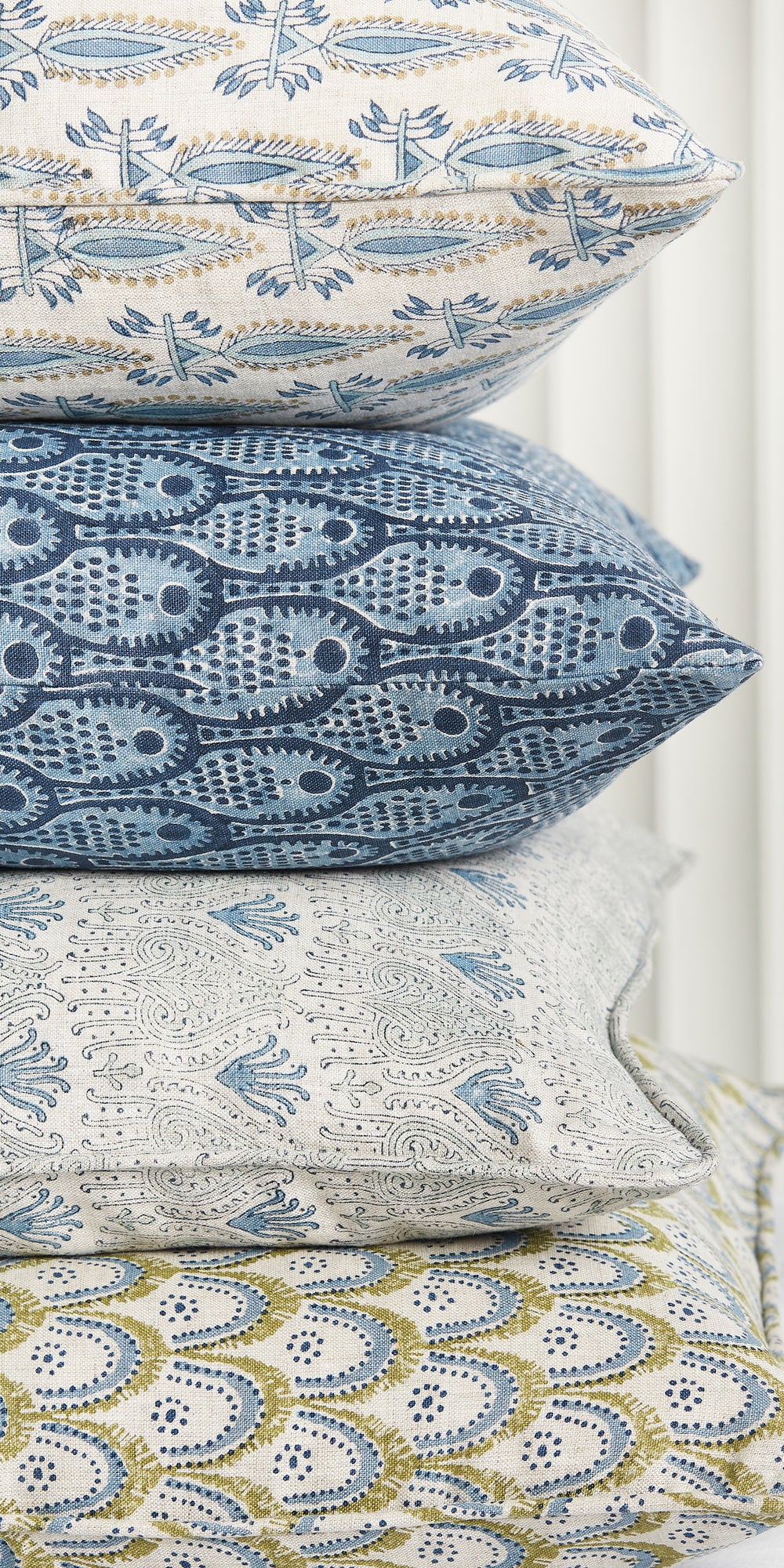 Tashir Fresh Azure Cushion in - Cushions - Walter G Australia