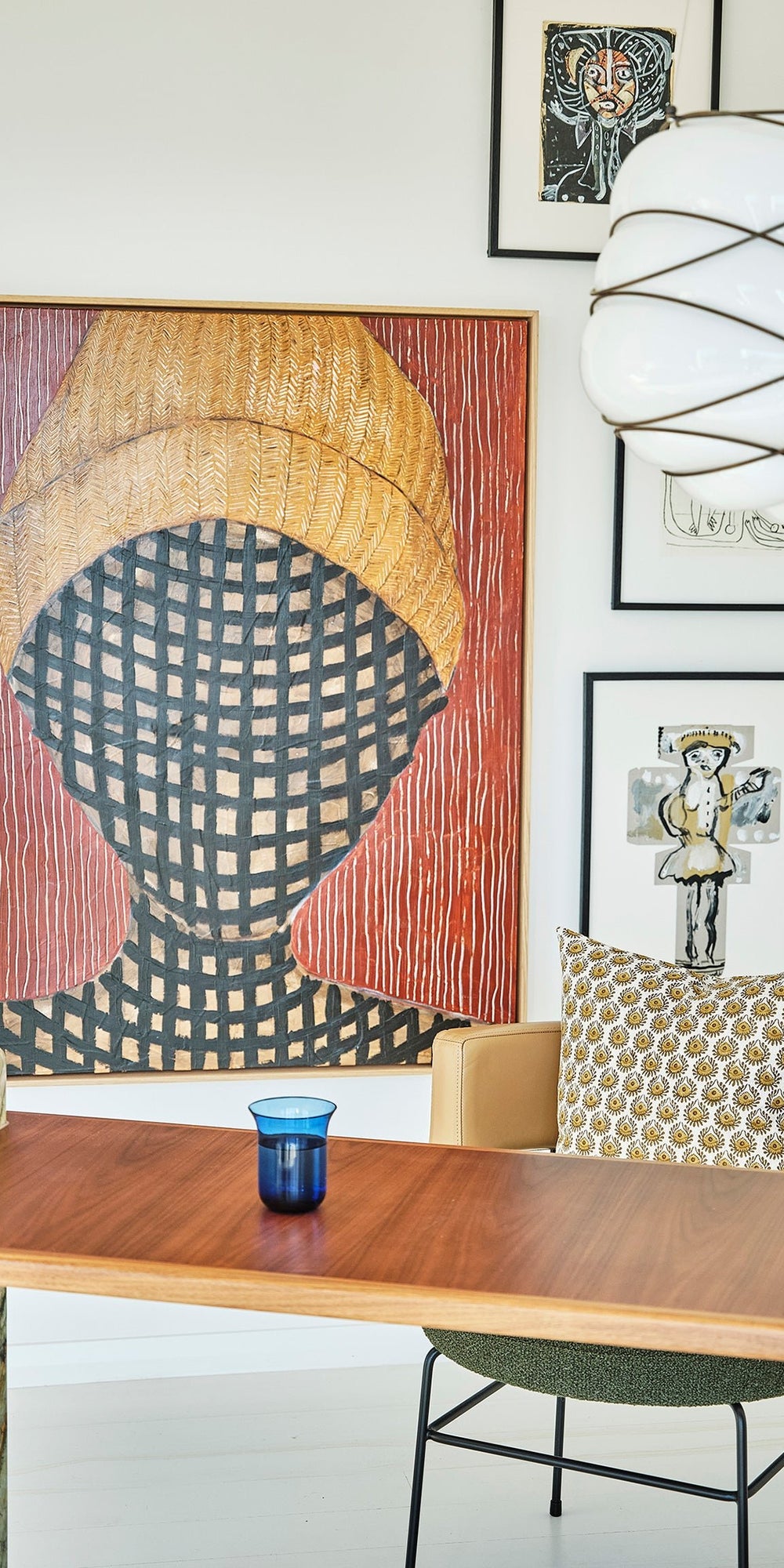Lyon Saffron Cushion in - Cushions - Walter G Australia