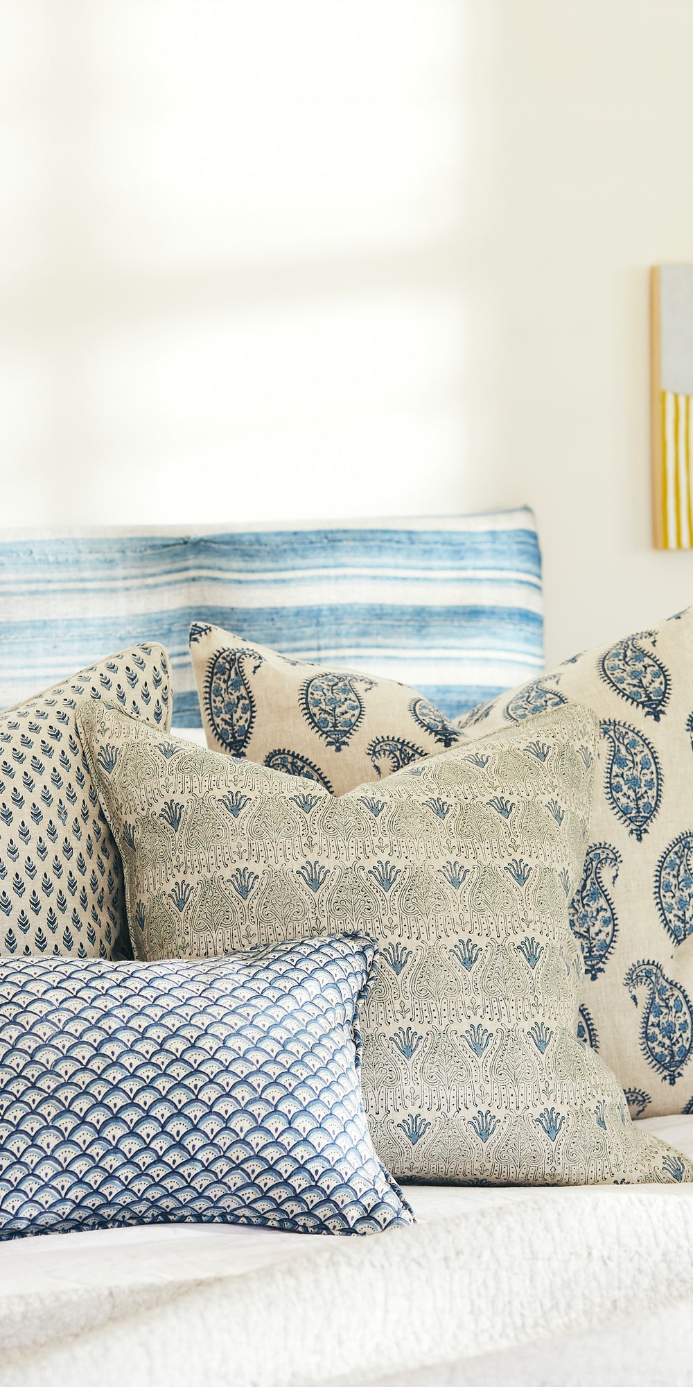 Paisley Riviera Cushion in - Cushions - Walter G Australia