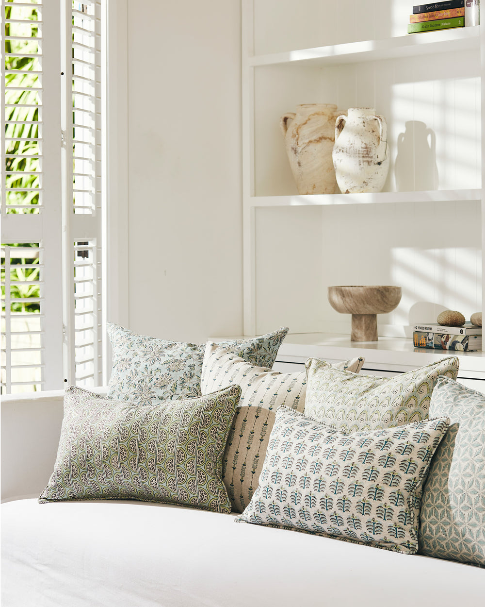 Burano Wasabi Cushion