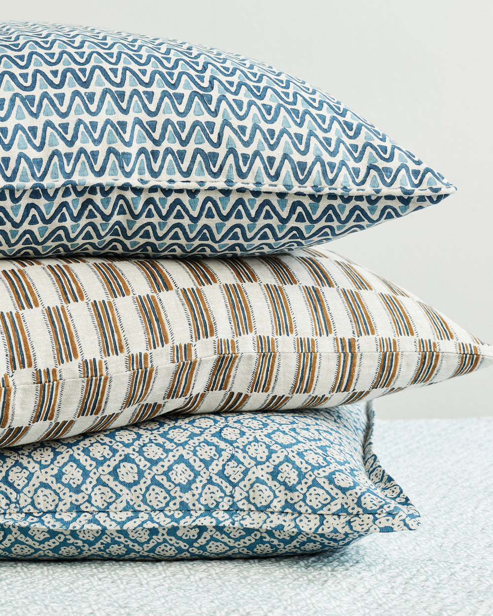 Menorca Azure Cushion