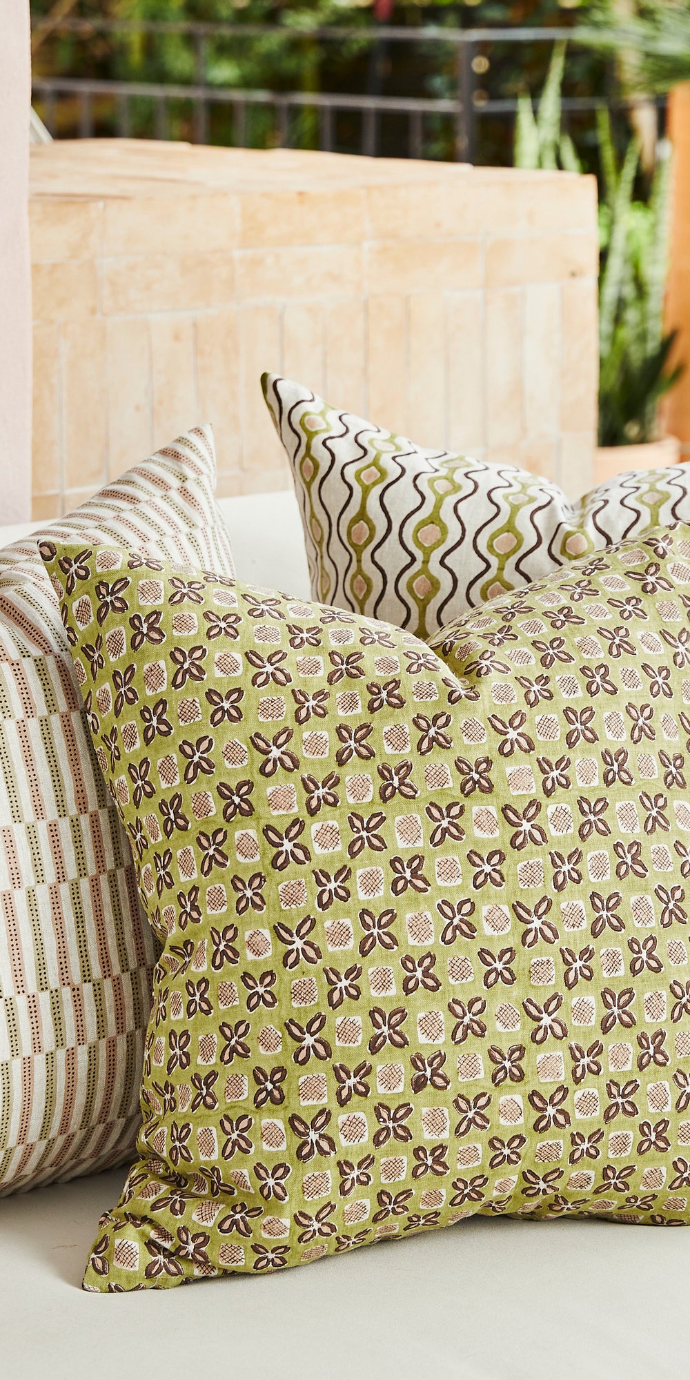 Kyoto Cactus Cushion in - Cushions - Walter G Australia