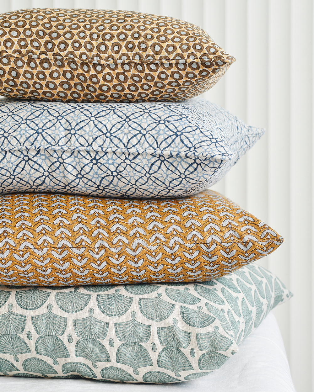 Koshi Azure Cushion in - Cushions - Walter G Australia