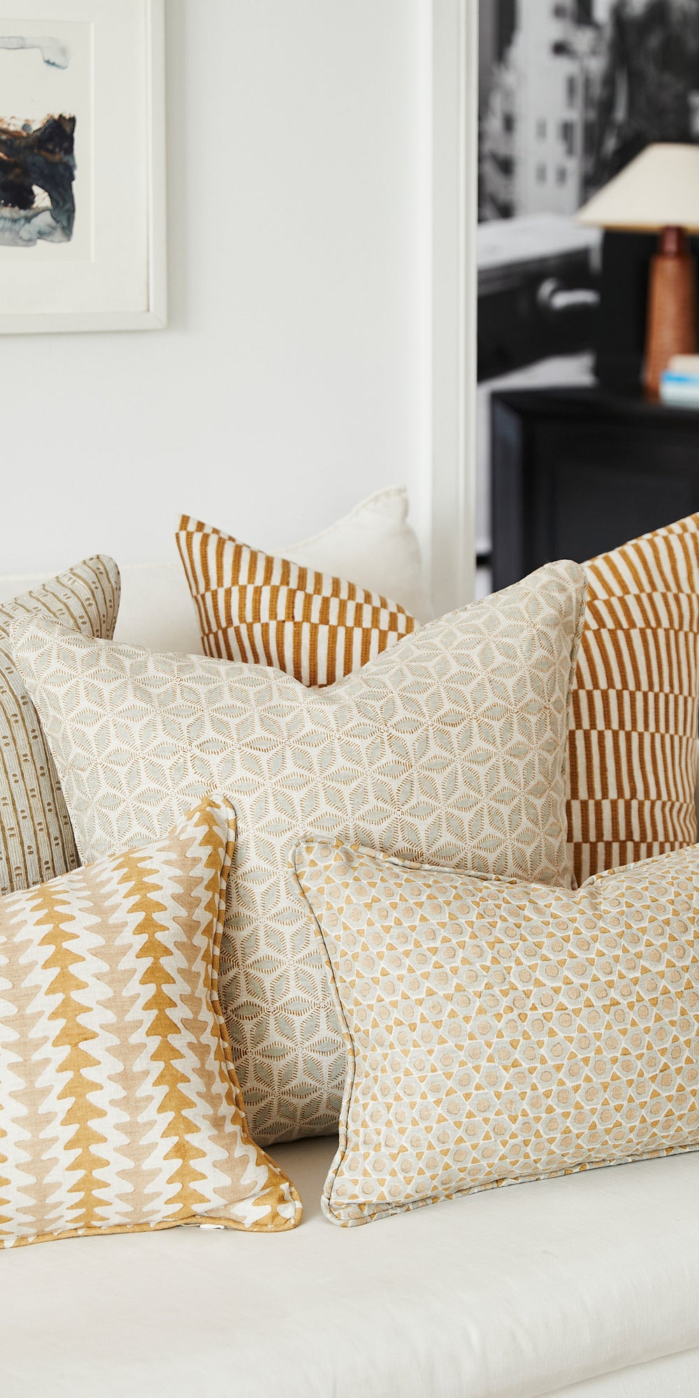 Yamoto Elm Cushion in - Cushions - Walter G Australia