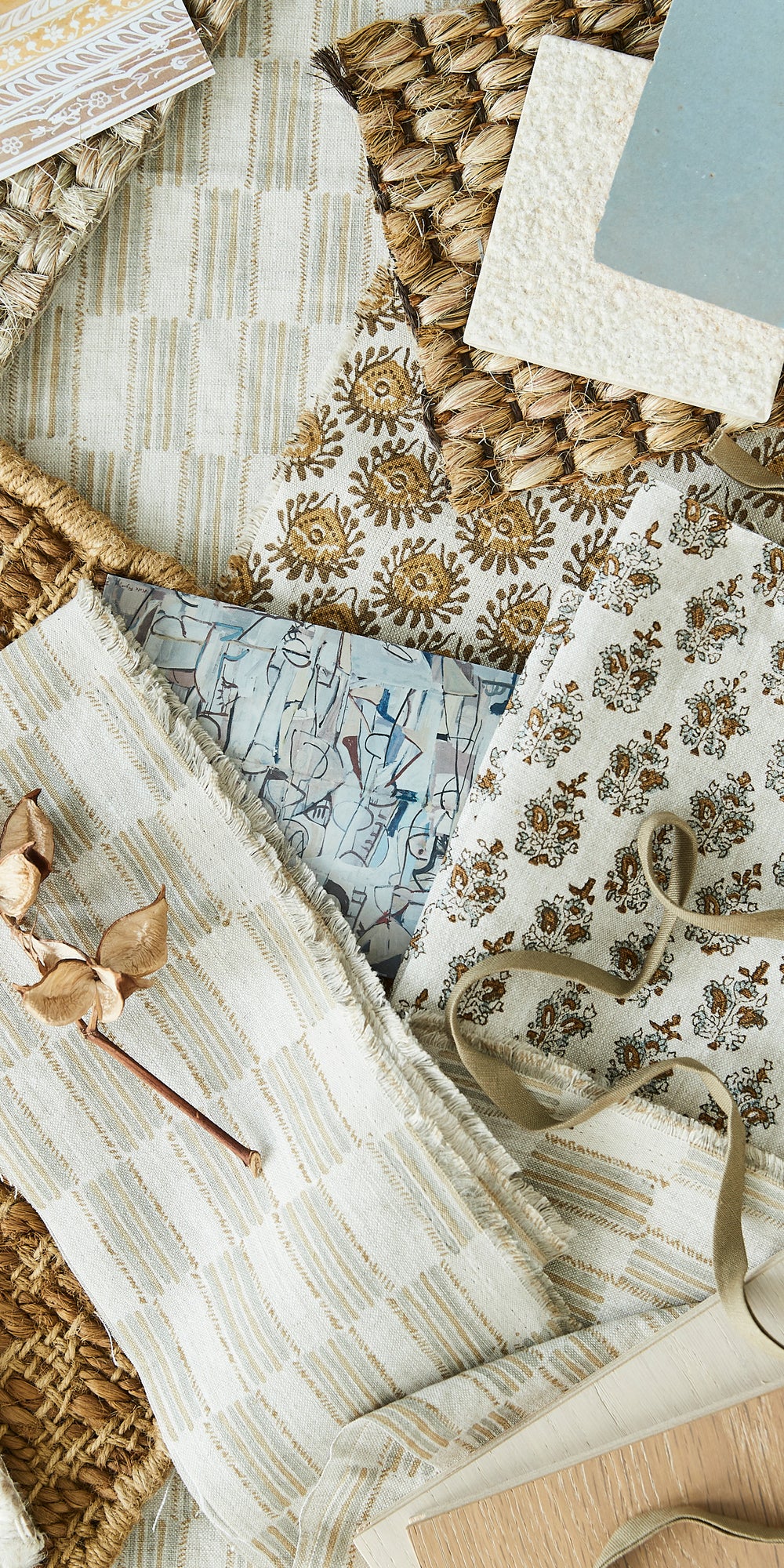 Lagos Elm Linen in - Fabric - Walter G Australia
