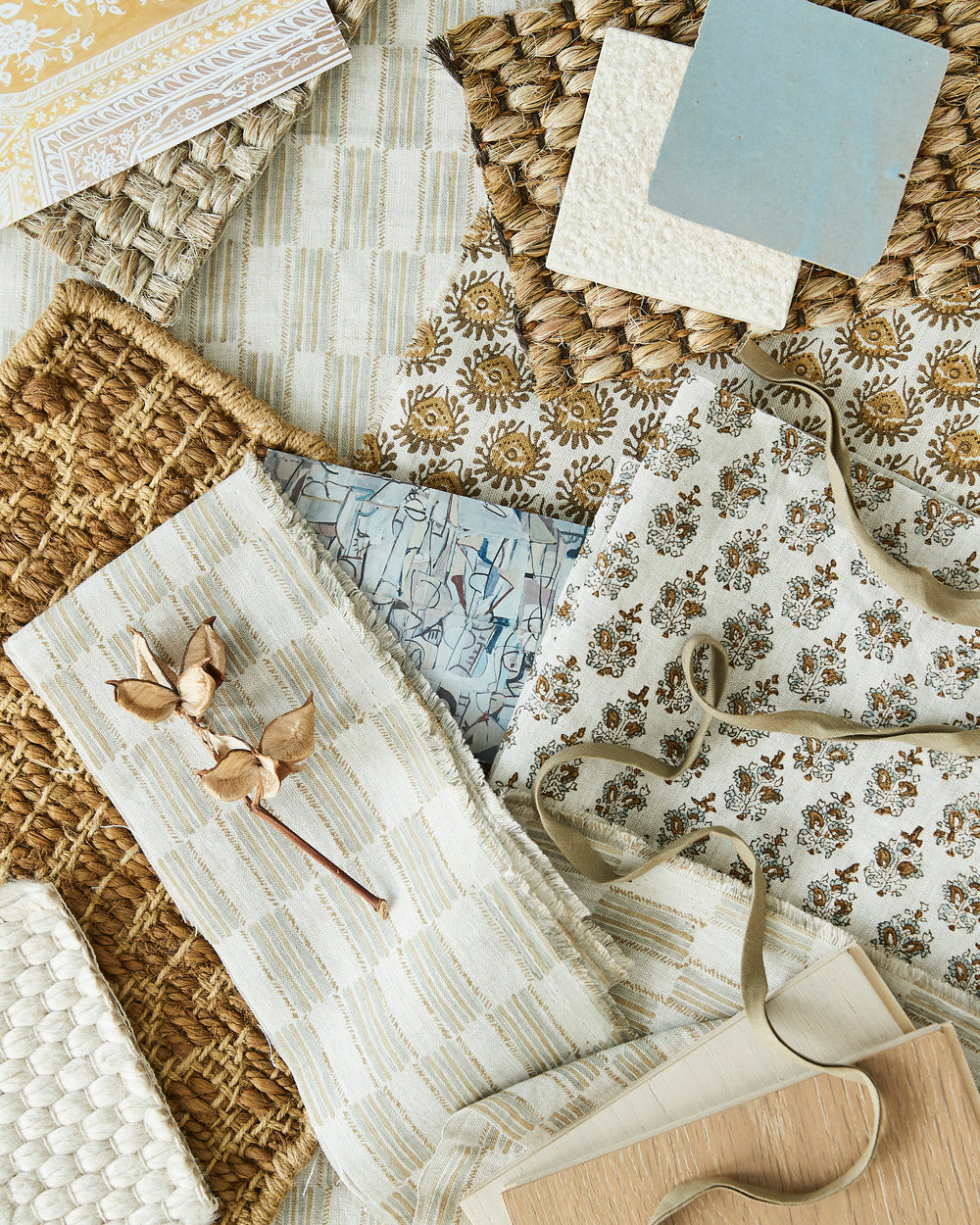 Lagos Elm Linen in - Fabric - Walter G Australia