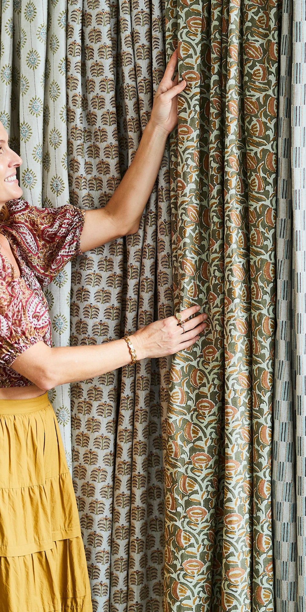 Marbella Eucalypt Linen in - Fabric - Walter G Australia