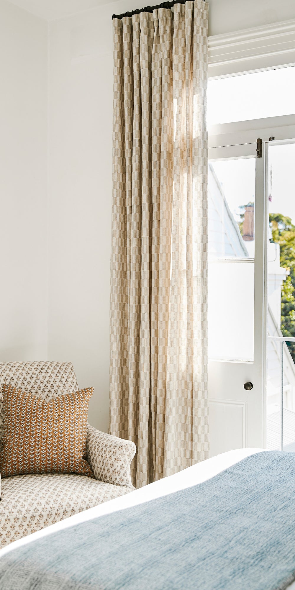 Sanganer Sahara Linen in - Fabric - Walter G Australia