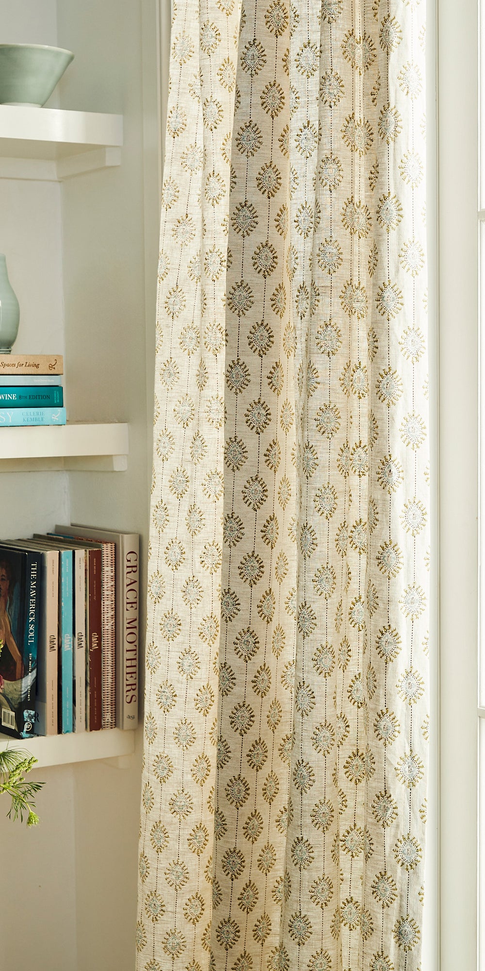 Bombay Moss Linen in - Fabric - Walter G Australia
