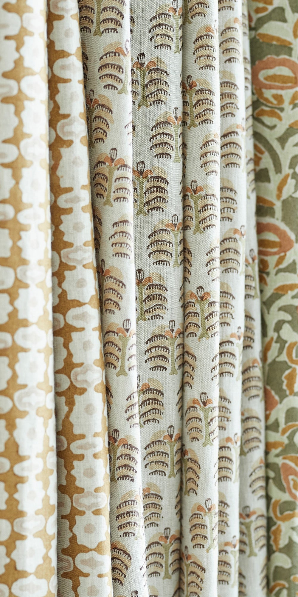Pahari Saffron Linen in - Fabric - Walter G Australia