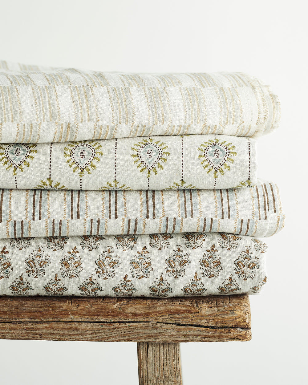 Bombay Moss Linen in - Fabric - Walter G Australia