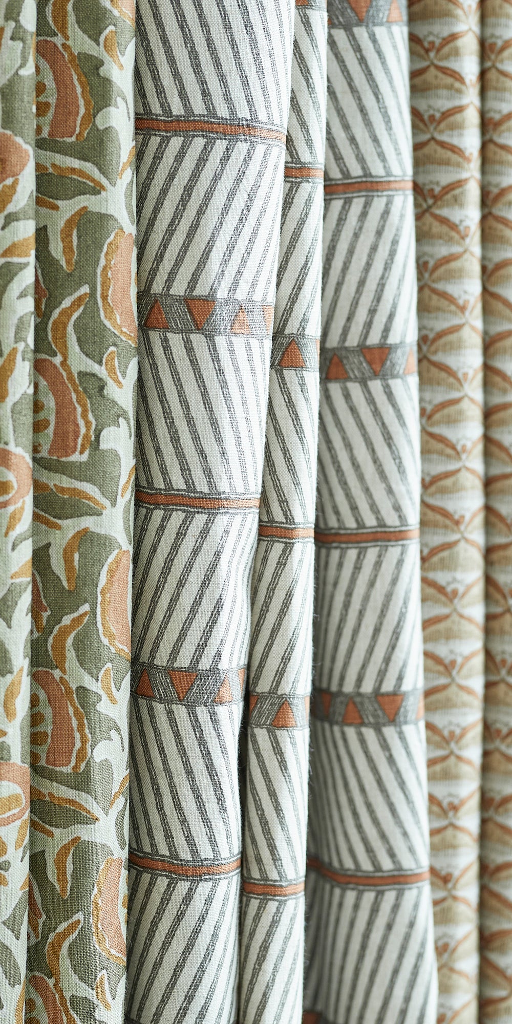Zanzibar Rust Linen drape