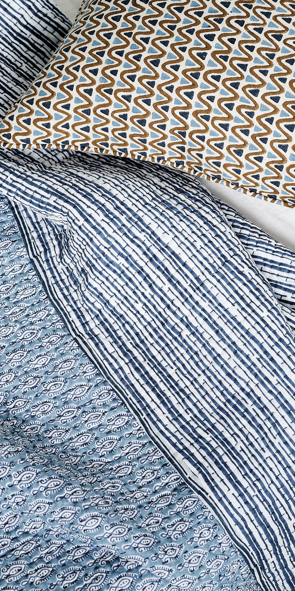 Malabar Azure Quilt in - Quilts - Walter G Australia
