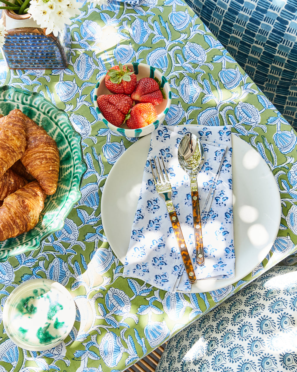 Sanganer Azure Napkins