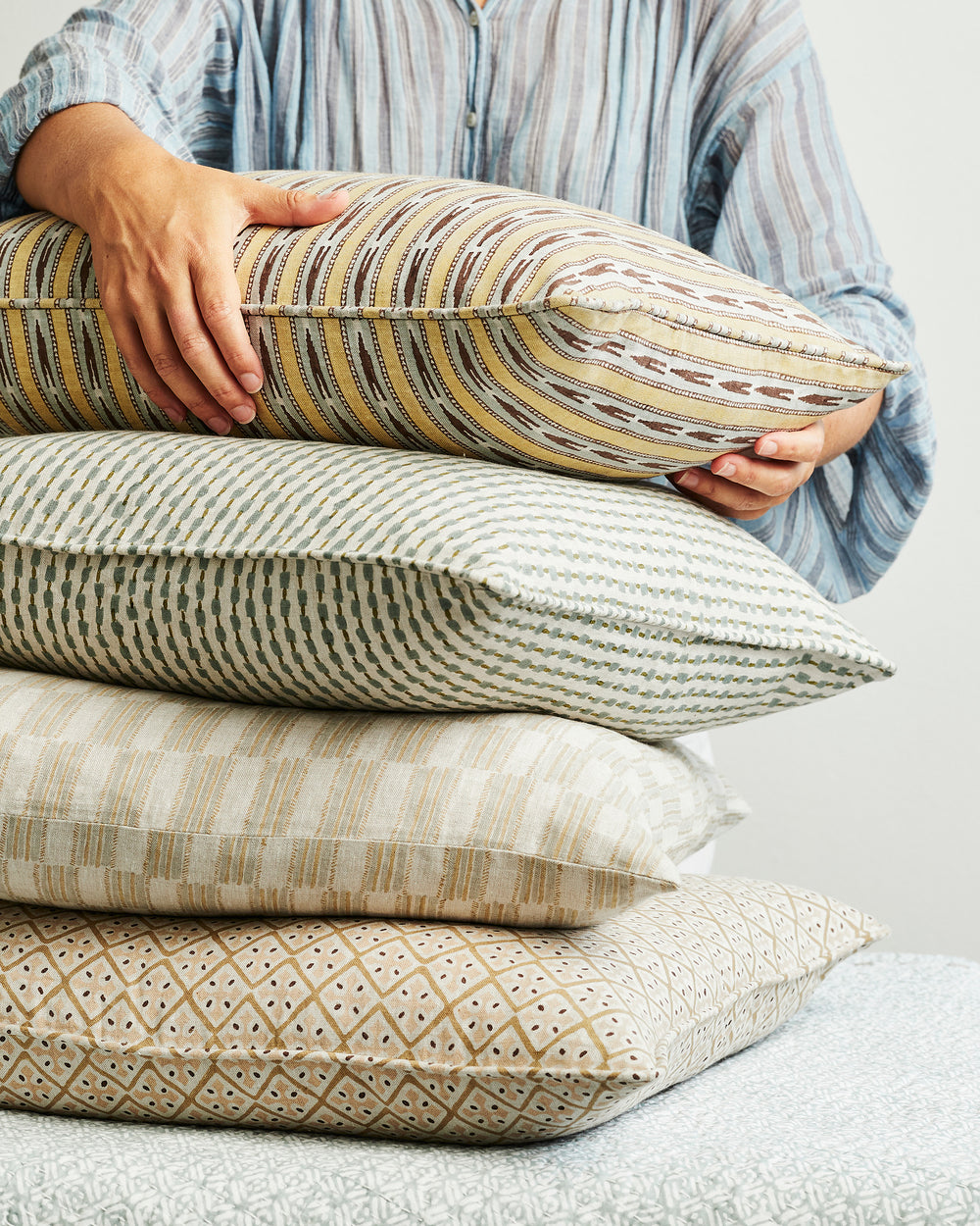 Mashru Mimosa Cushion