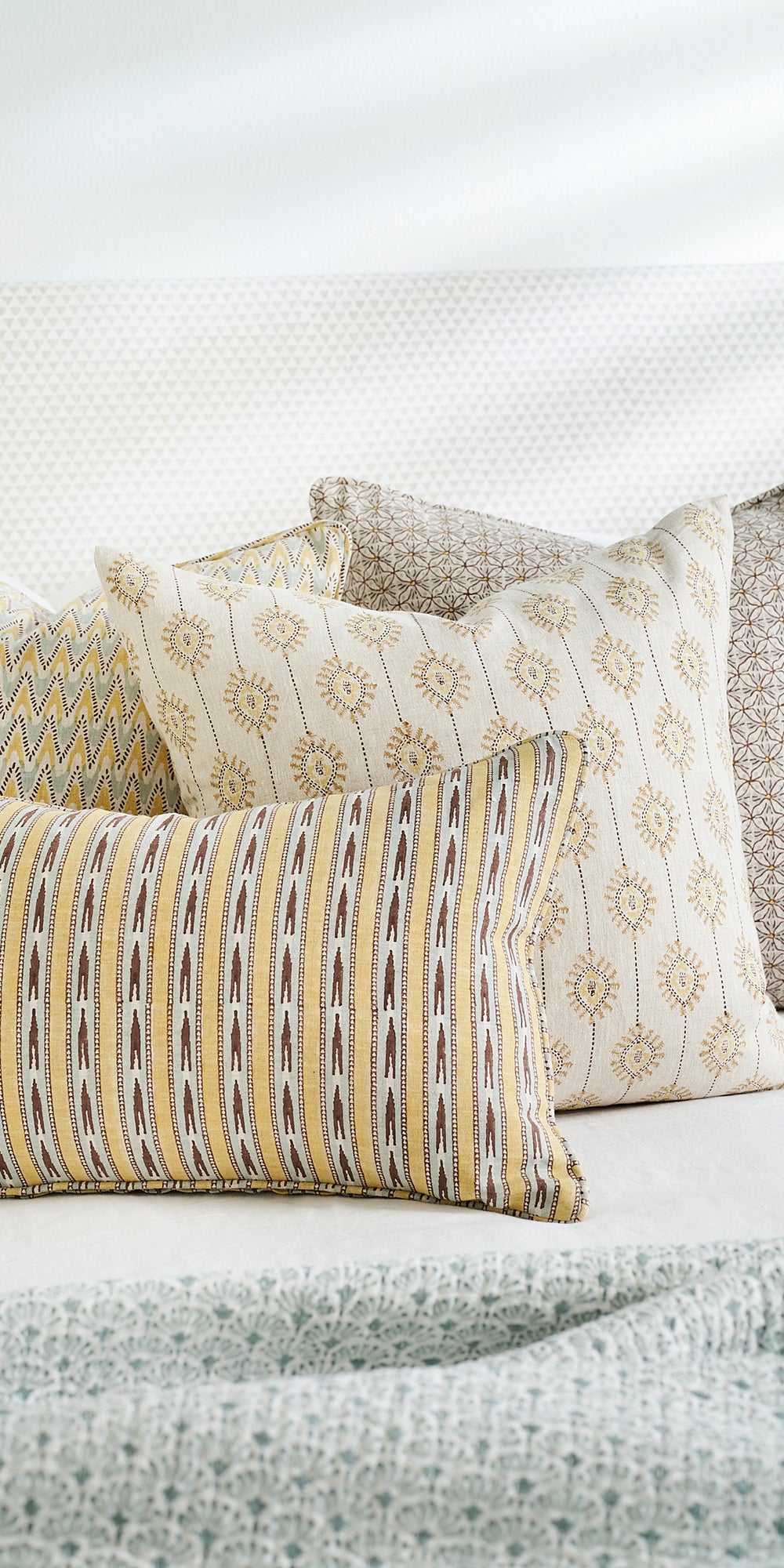 Hakone Mimosa Cushion in - Cushions - Walter G Australia