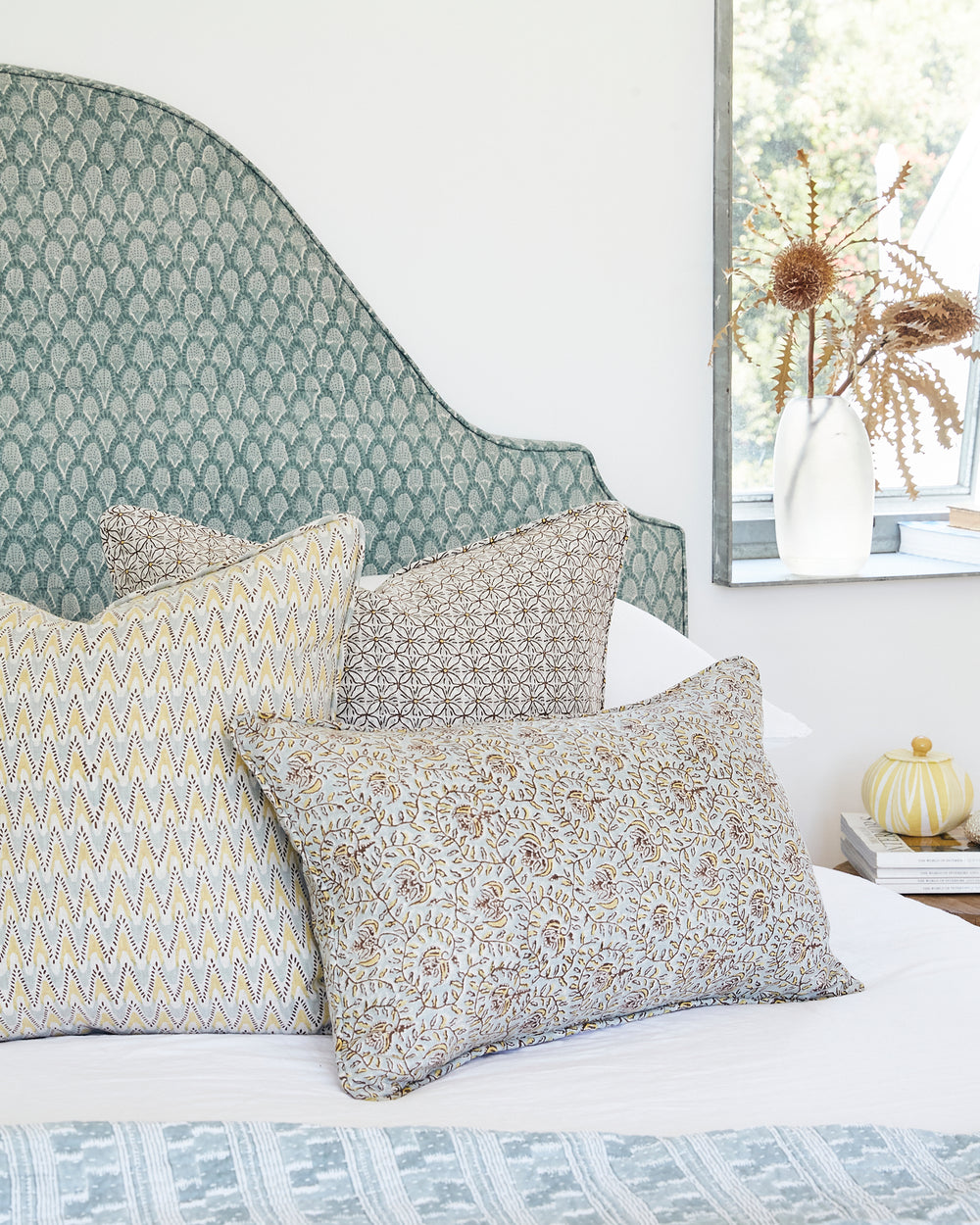 Hakone Mimosa Cushion