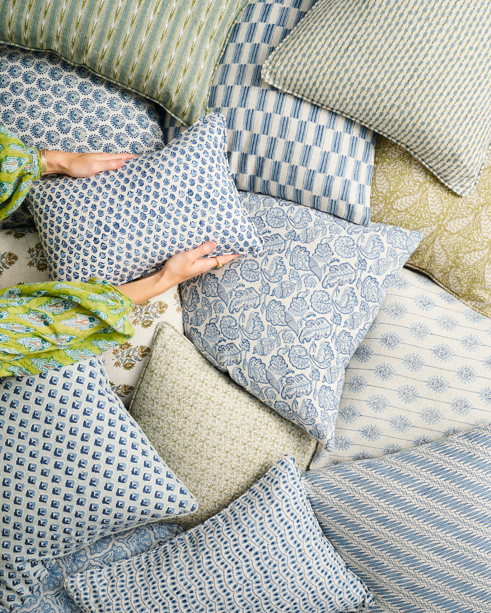 Savoie Riviera Cushion