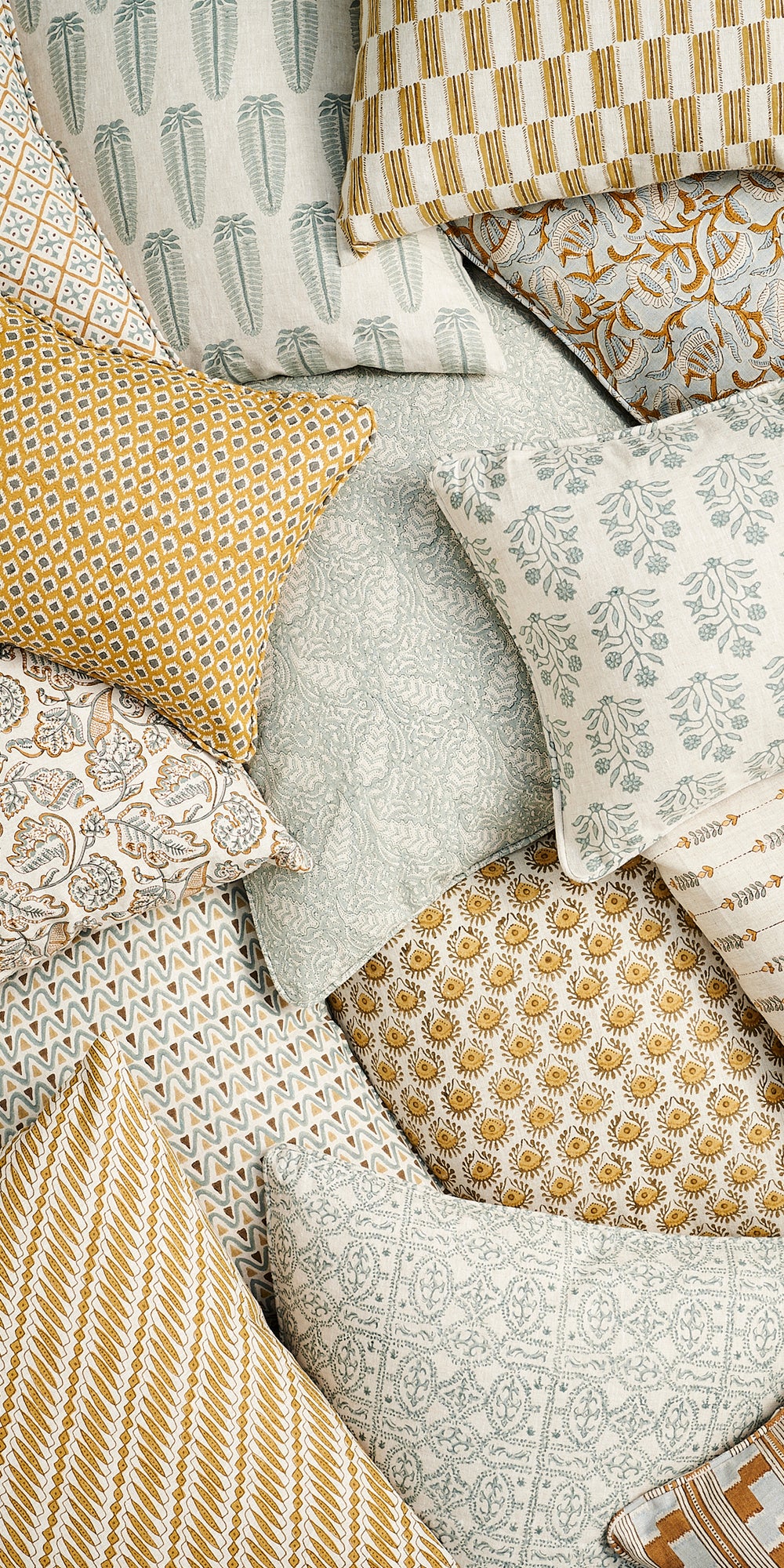 Lyon Saffron Cushion in - Cushions - Walter G Australia
