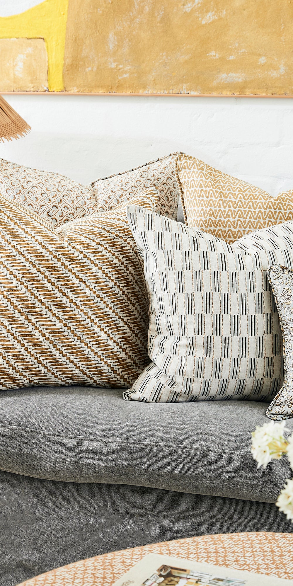 Lagos Sahara Cushion in - Cushions - Walter G Australia