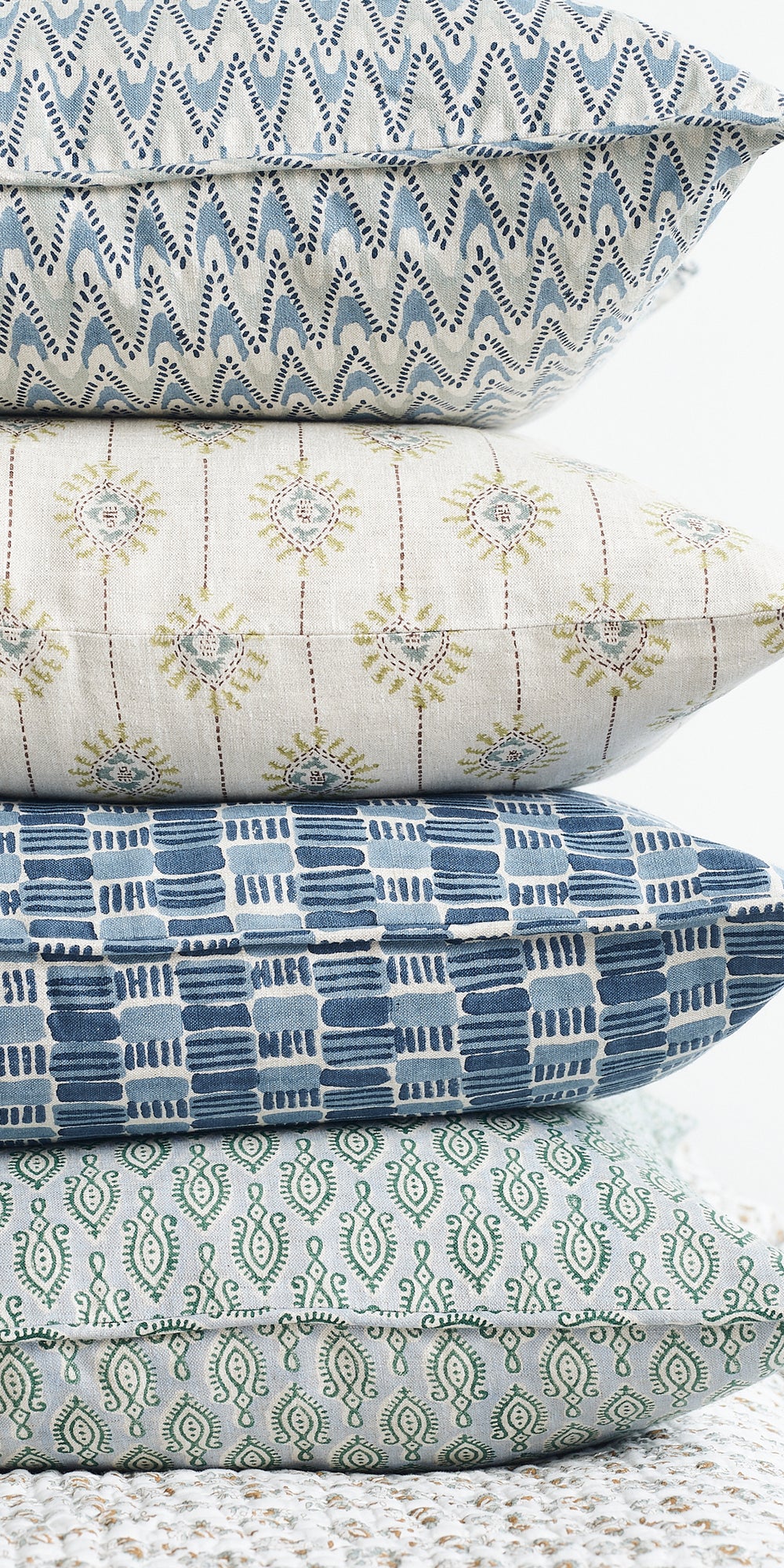 Bombay Celadon Moss Cushion in - Cushions - Walter G Australia