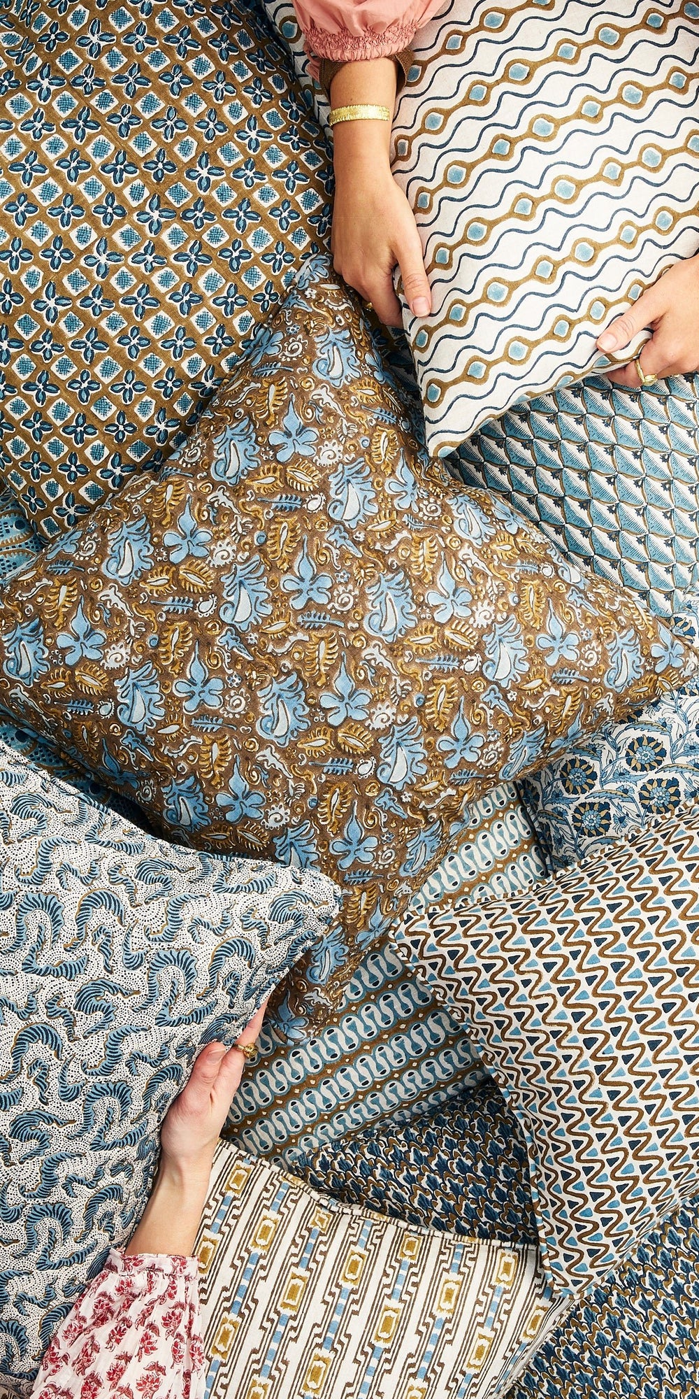 Lyon Tobacco Cushion in - Cushions - Walter G Australia
