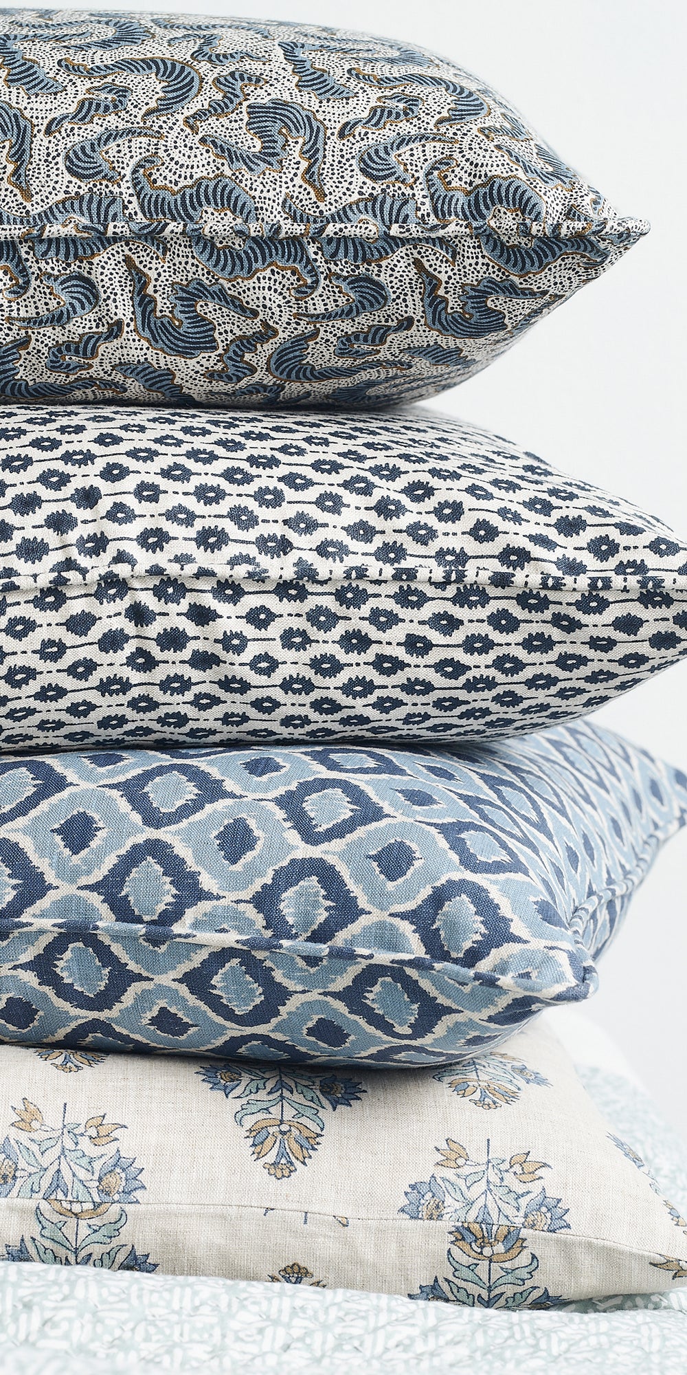 Siam Indian Teal Cushion in - Cushions - Walter G Australia