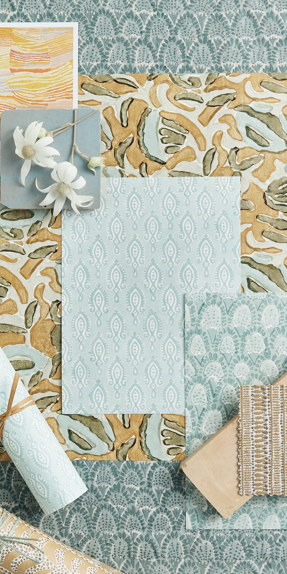 Scopello Bluegum Wallpaper in - Wallpaper - Walter G Australia