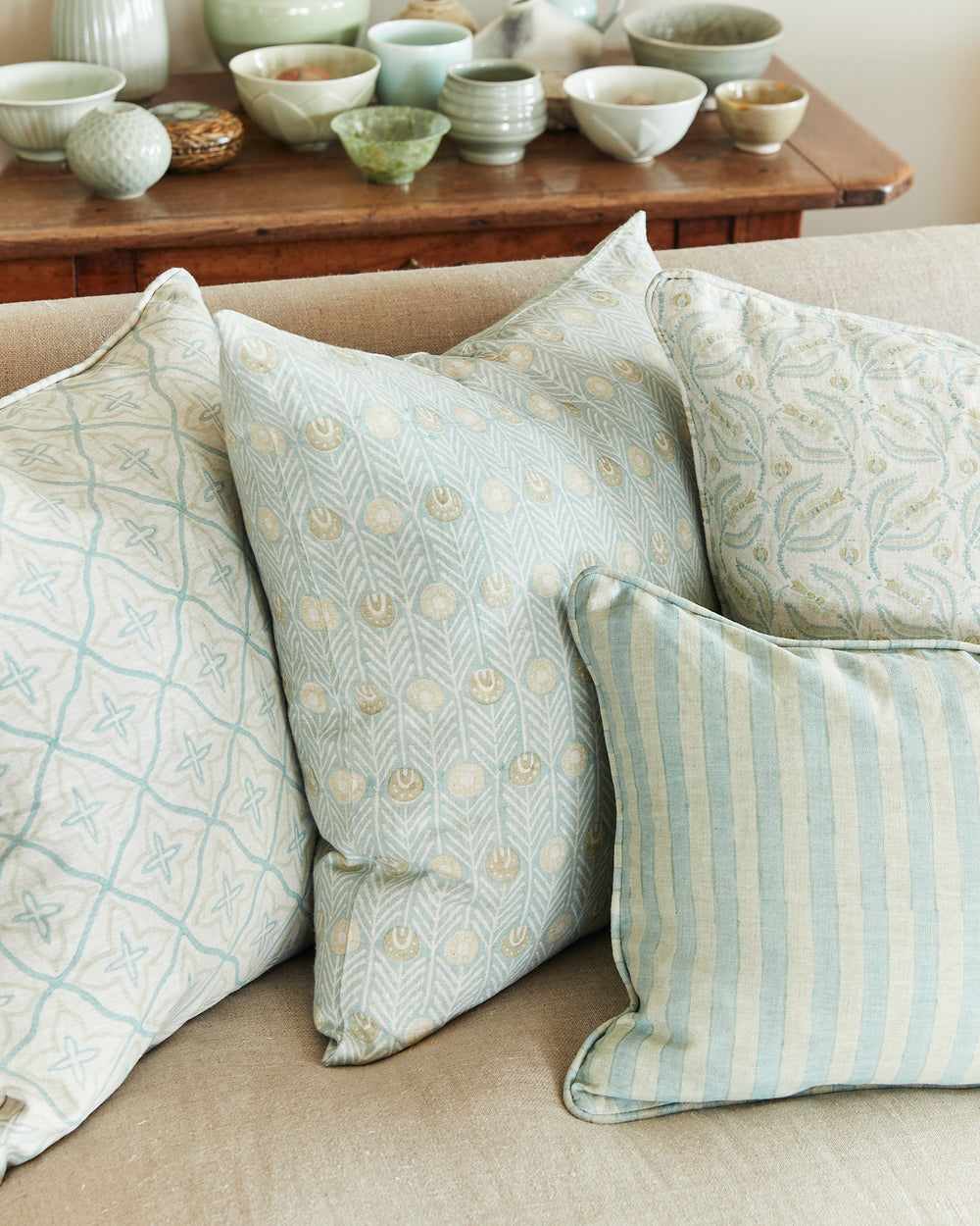 Tahiti Cenote Cushion