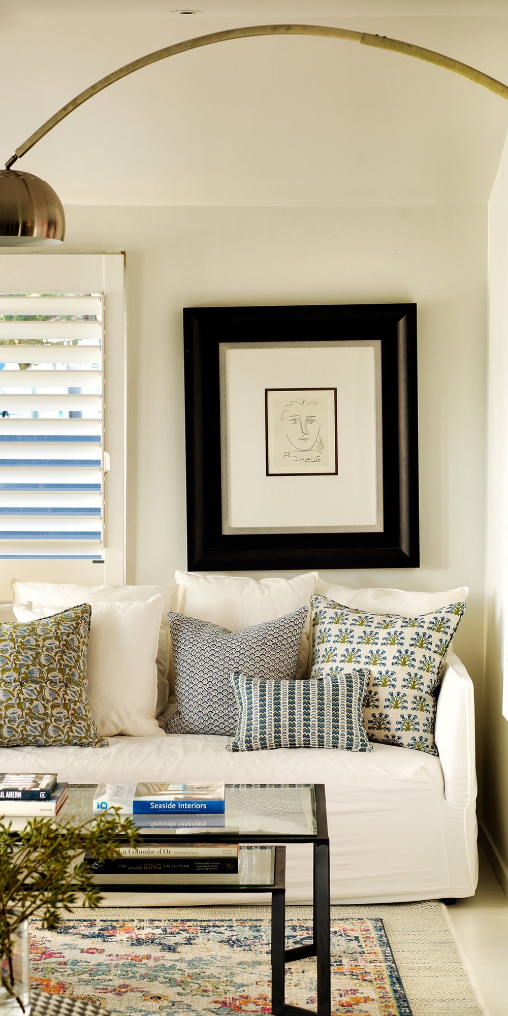 Samode Moss Azure Cushion in - Cushions - Walter G Australia