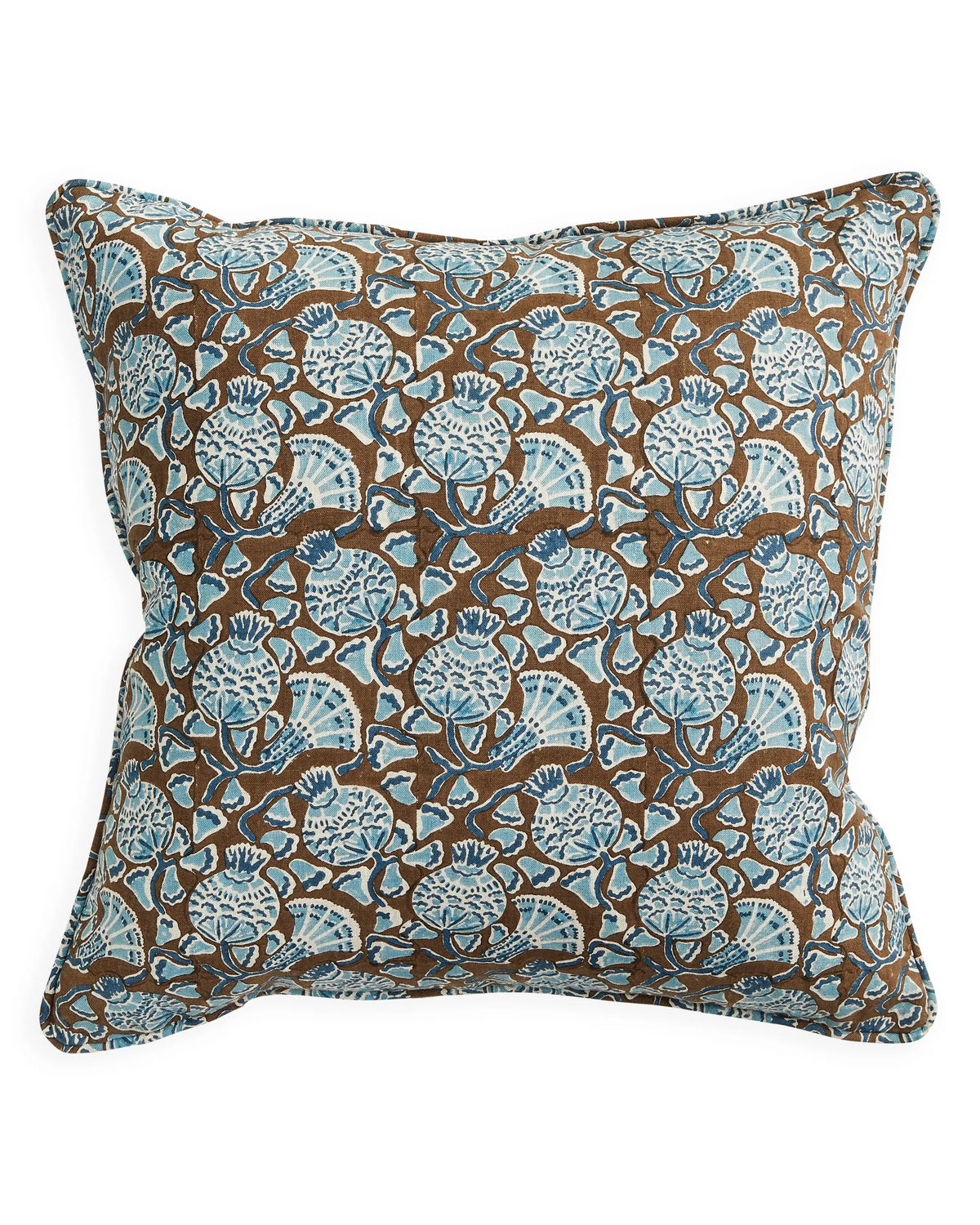 Iznik Cocoa Cushion