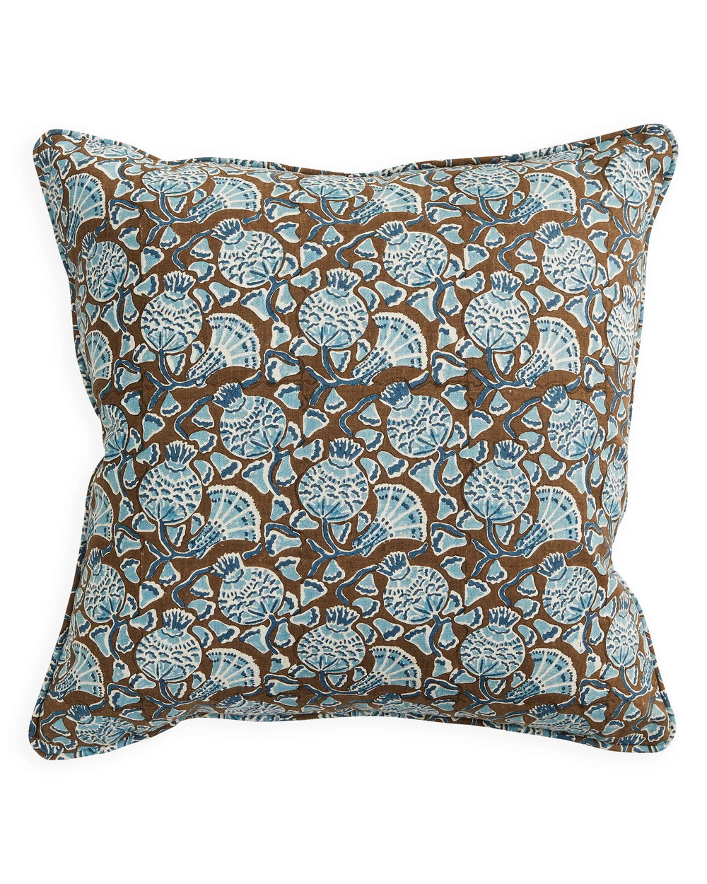 Iznik Cocoa Cushion