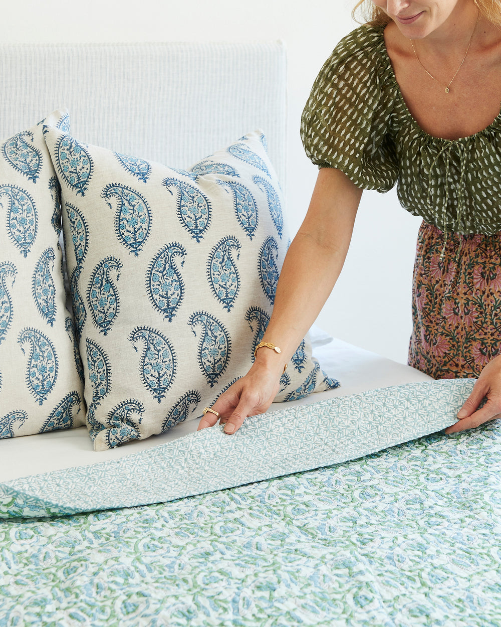 Paisley Riviera Cushion