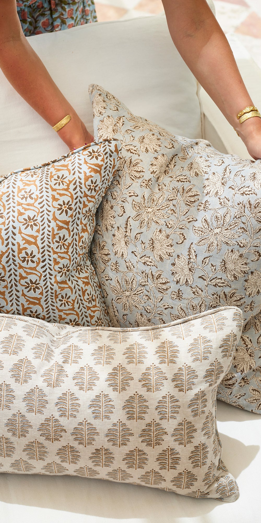 Uluwatu Sahara Cushion in - Cushions - Walter G Australia