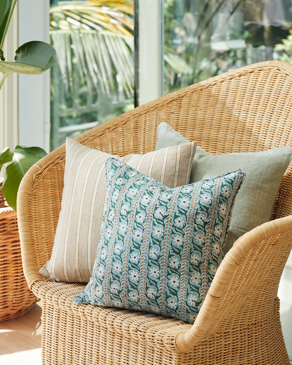 Pollara Saffron Cushion