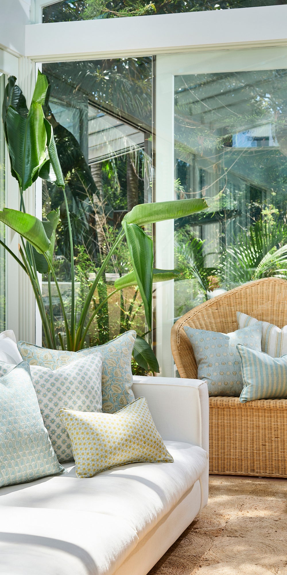 Ankara Cenote Cushion in - Cushions - Walter G Australia