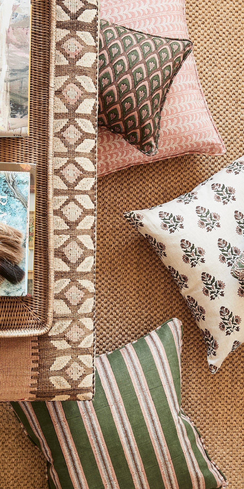 Luxor Guava Cushion in - Cushions - Walter G Australia