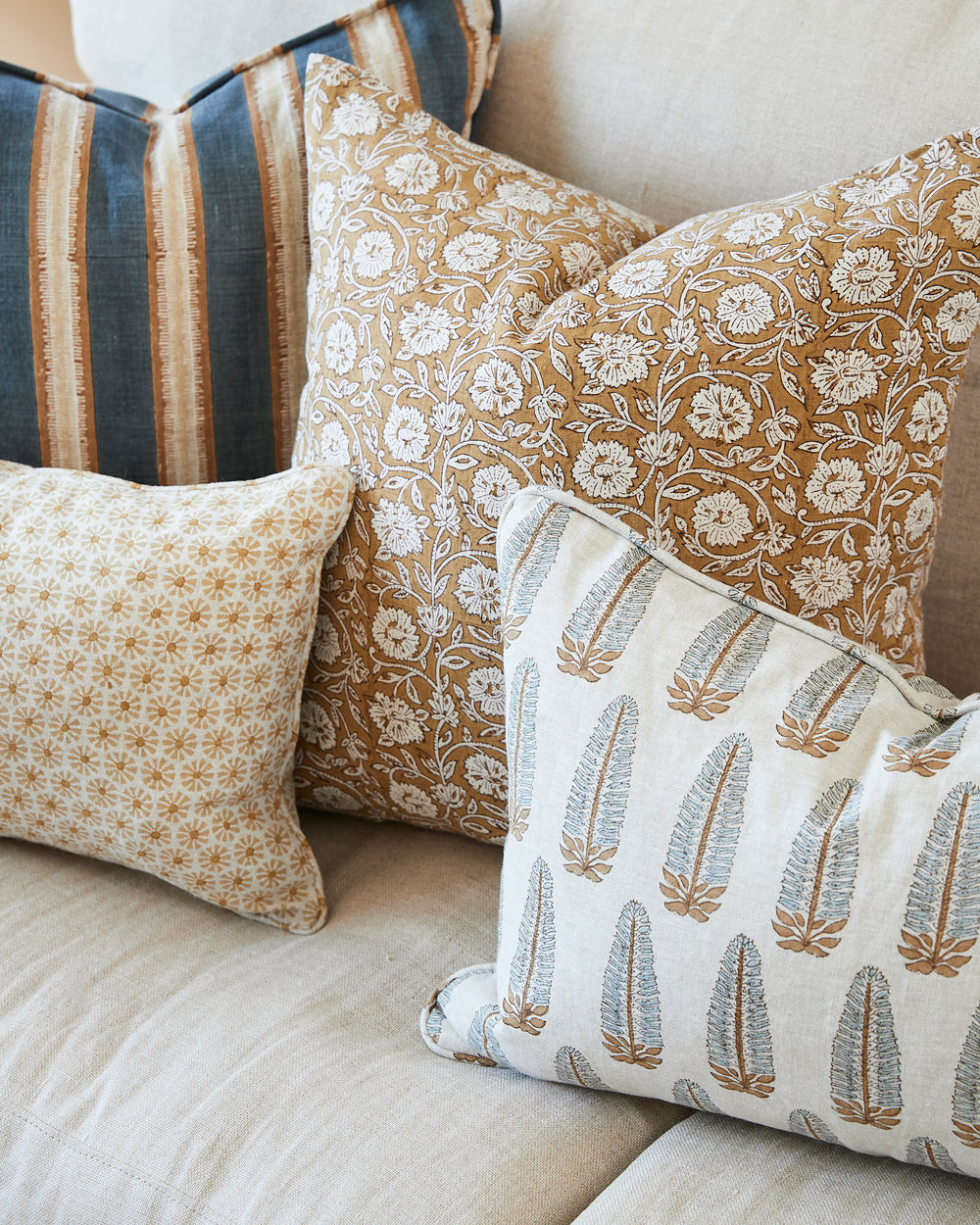 Cedella Saffron Cushion