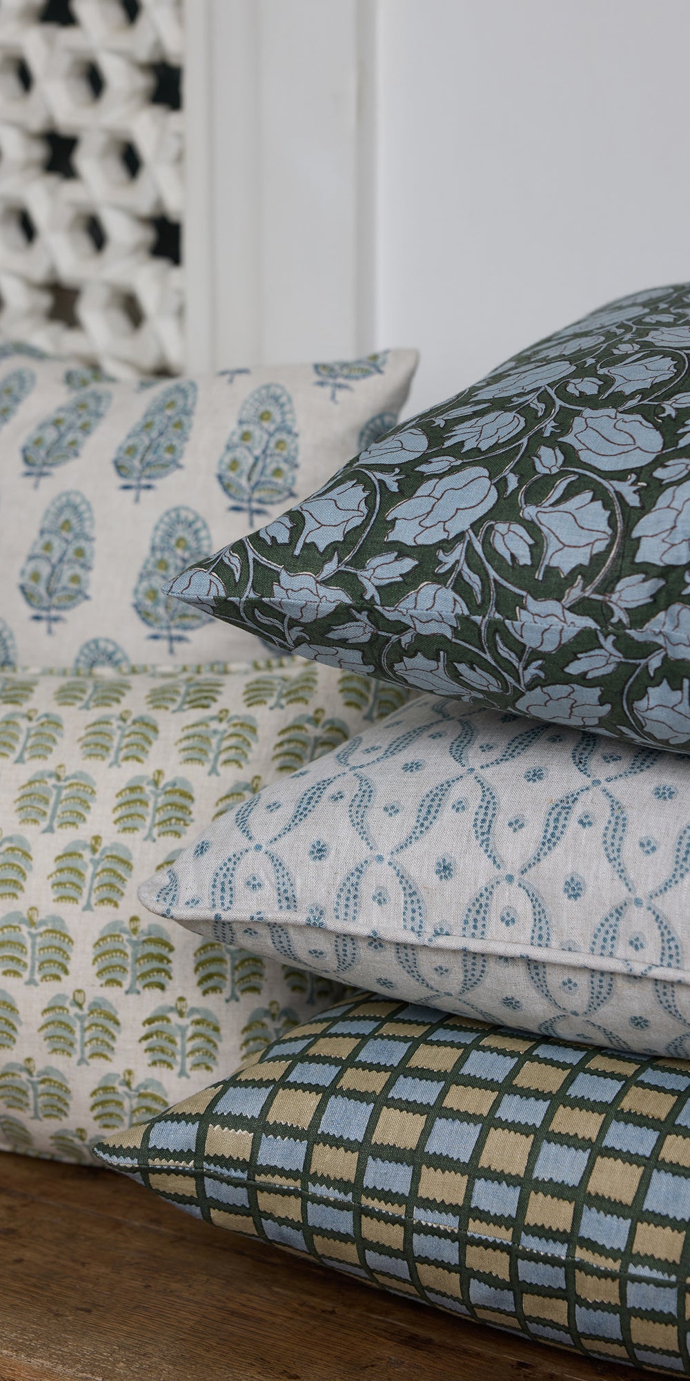 Genoa Mineral Cushion in - Cushions - Walter G Australia