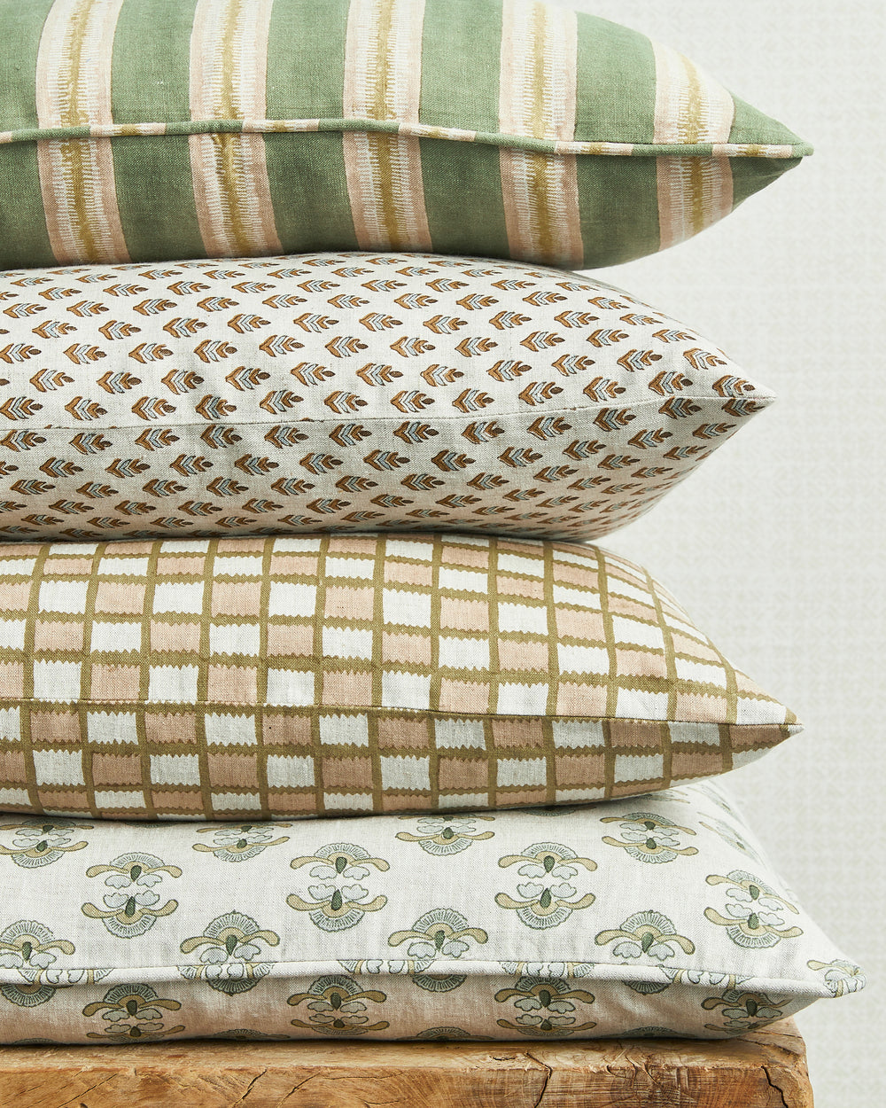 Fiore Khaki Cushion in - Cushions - Walter G Australia