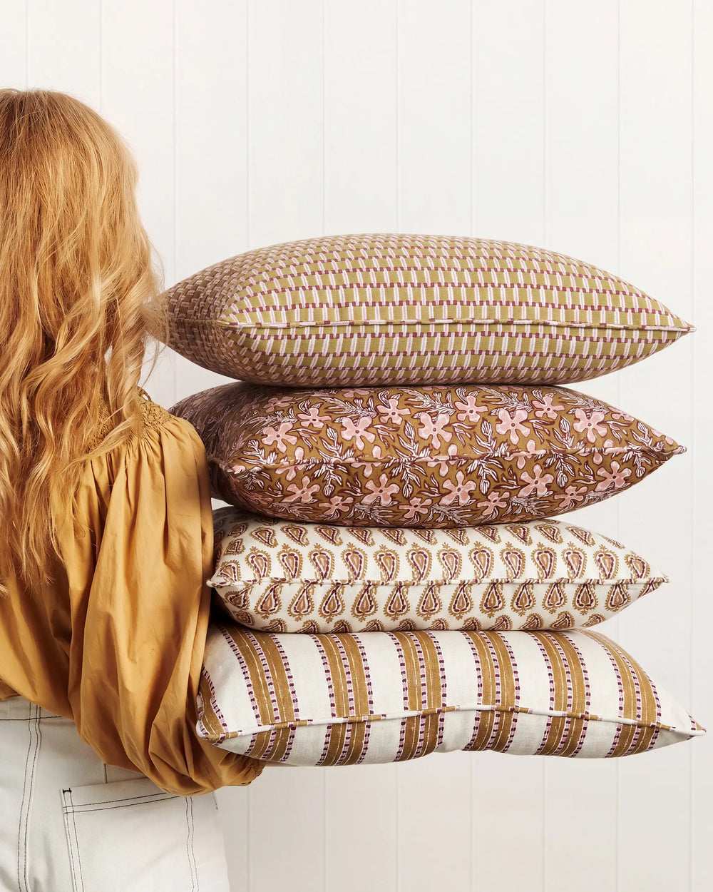 Rumi Moonflower Cushion