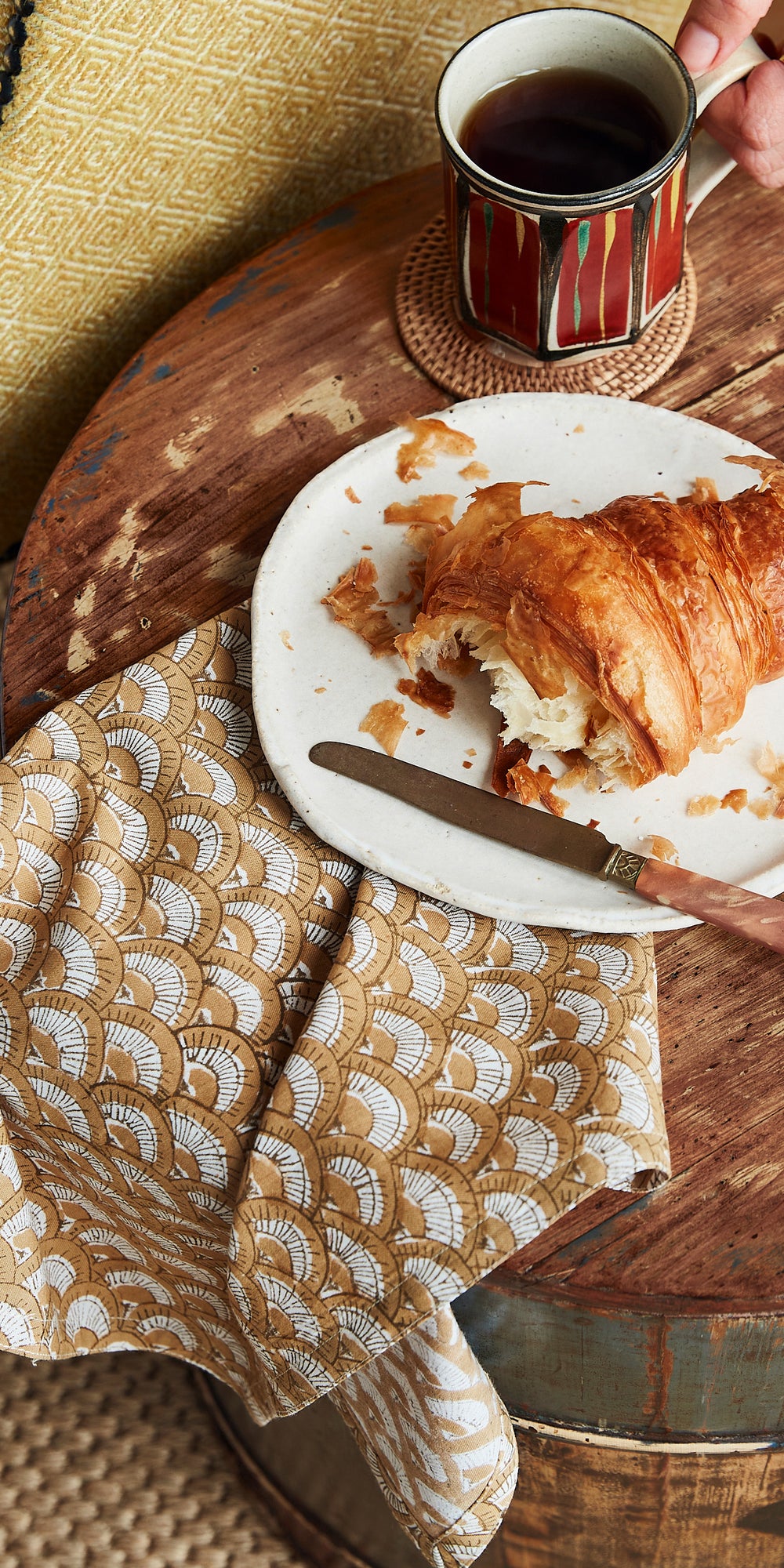 Rinella Saffron Napkins in - Napkins - Walter G Australia