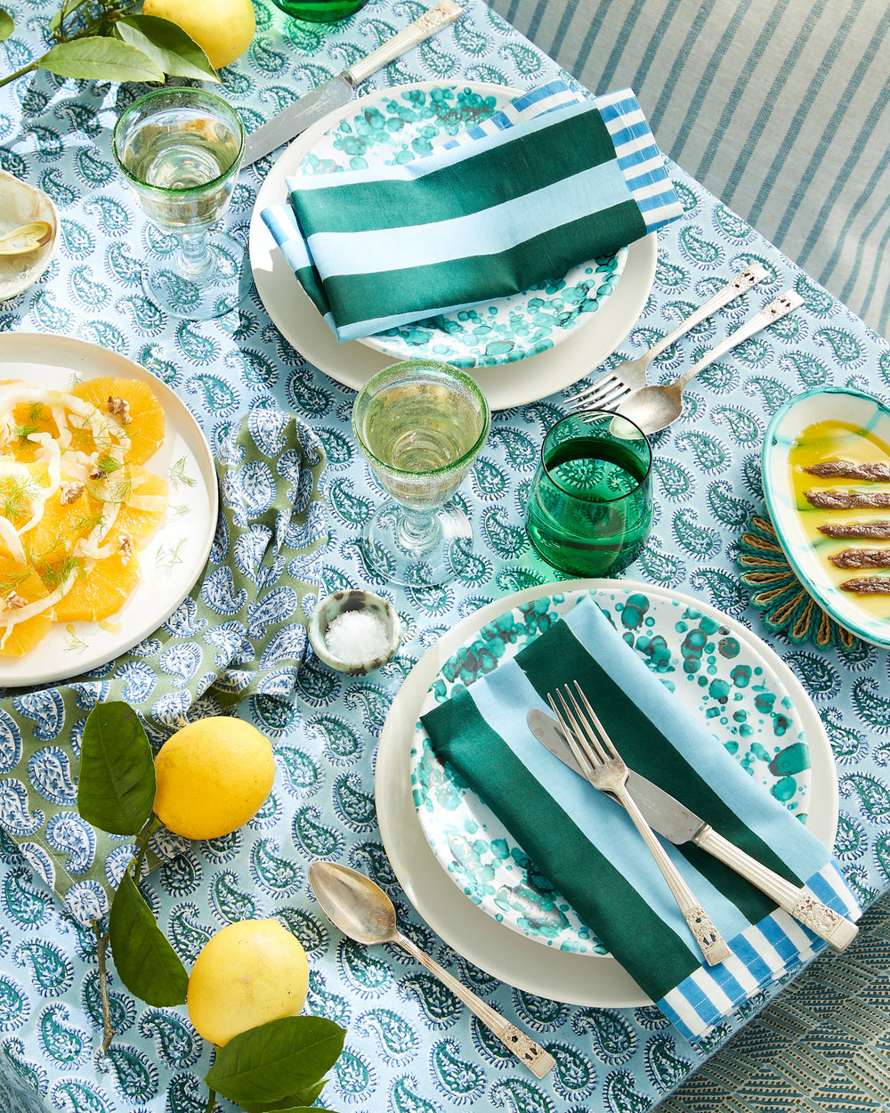 Simrane Moss Napkins