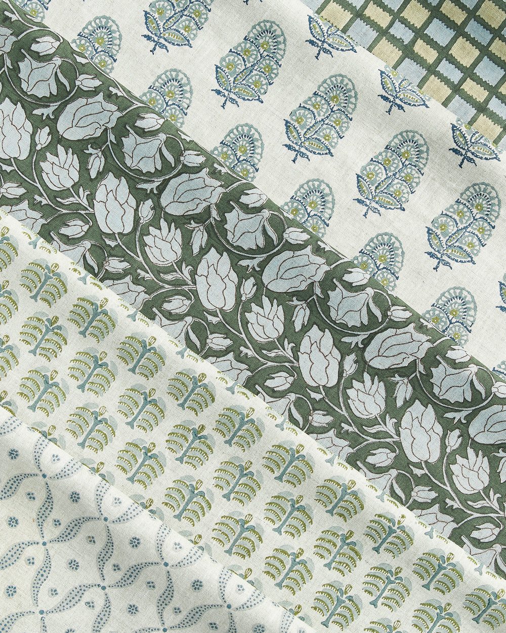 Lahore Thyme linen in - Fabric - Walter G Australia